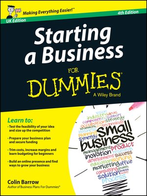 cover image of Starting a Business For Dummies